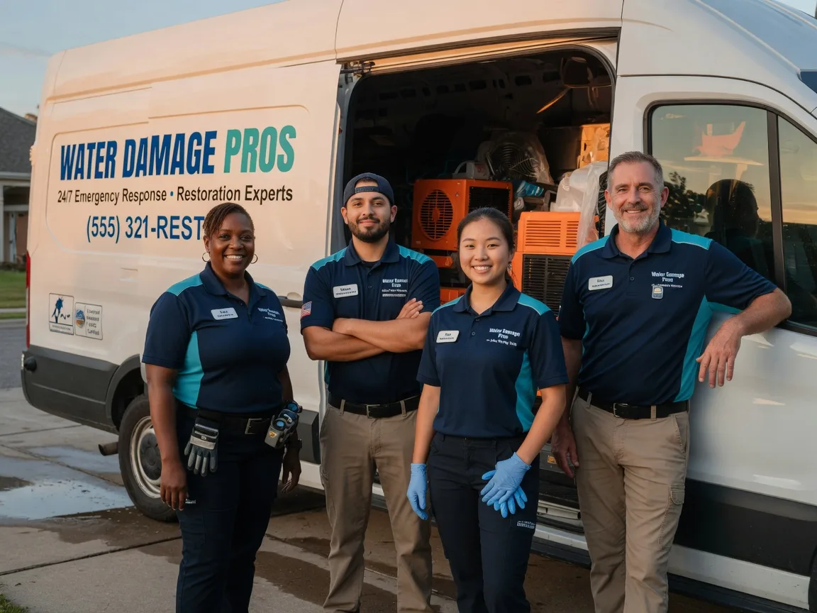 Water Damage Restoration company in Oxly, MO